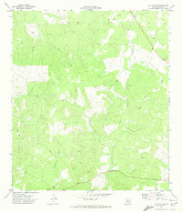 Ray Lake SW 1971 topographic map thumbnail