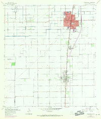 Raymondville 1956 topographic map thumbnail