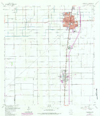 Raymondville 1956 topographic map thumbnail