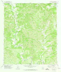 Reagan Wells 1971 topographic map thumbnail