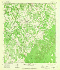 Red Rock 1964 topographic map thumbnail