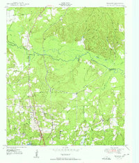 Redland 1950 topographic map preview