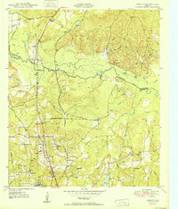 Redland 1950 topographic map preview
