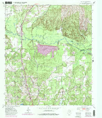 Redland 1950 topographic map preview