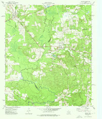 Reklaw 1973 topographic map preview