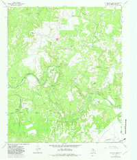 Reynolds Bend 1966 topographic map thumbnail