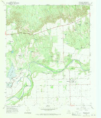Rhineland 1967 topographic map thumbnail