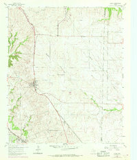 Rhome 1960 topographic map preview