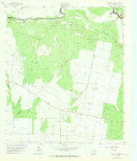 Rio Pecos Ranch 1963 topographic map thumbnail
