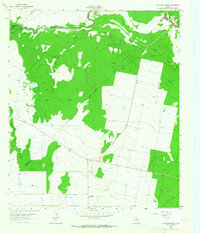 Rio Pecos Ranch 1963 topographic map thumbnail