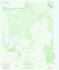 Rio Pecos Ranch 1963 topographic map thumbnail