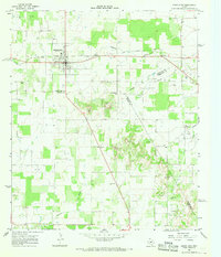 Rising Star 1966 topographic map preview