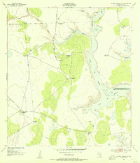 Riviera Beach NE 1951 topographic map thumbnail