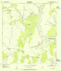 Riviera Beach NE 1951 topographic map thumbnail
