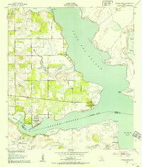 Riviera Beach 1952 topographic map thumbnail