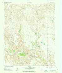 Roach Ranch 1962 topographic map thumbnail