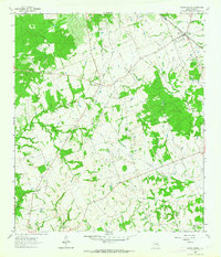 Roans Prairie 1962 topographic map thumbnail