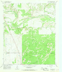 Rock Canyon 1966 topographic map thumbnail
