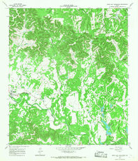 Rock Cliff Reservoir 1964 topographic map thumbnail