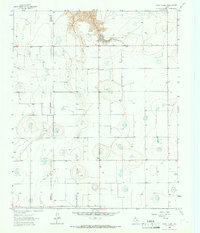 Rock Creek 1965 topographic map thumbnail