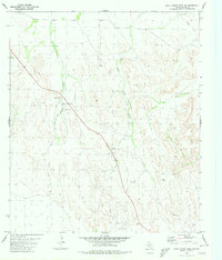 Rock House Draw NW 1980 topographic map preview