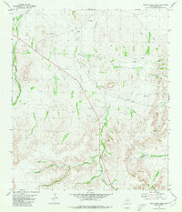 Rock House Draw 1980 topographic map thumbnail