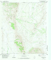 Rock House Gap 1983 topographic map thumbnail