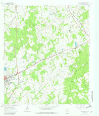 Rockdale East 1961 topographic map thumbnail