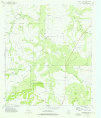 Rocker B Ranch 1973 topographic map thumbnail