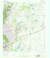 Rockwall 1963 topographic map thumbnail