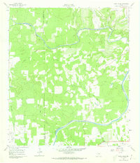 Rocky Creek 1961 topographic map thumbnail