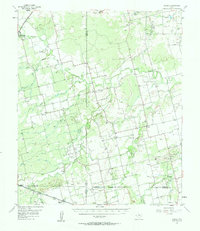 Noodle 1957 topographic map preview
