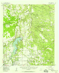 Nugent 1957 topographic map preview