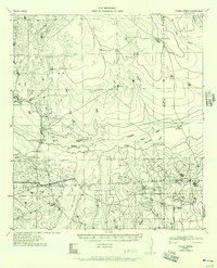 Piedra Creek 1956 topographic map thumbnail