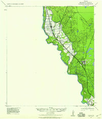 Quemado 1940 topographic map thumbnail