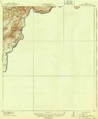 Reagan Canyon 1918 topographic map thumbnail
