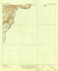 Reagan Canyon 1918 topographic map thumbnail