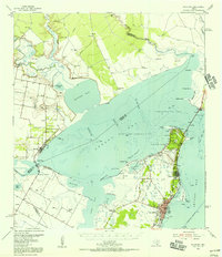Rockport 1954 topographic map thumbnail