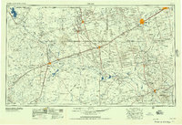 Pecos 1957 topographic map preview
