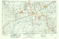 Pecos 1954 topographic map thumbnail