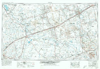 Pecos 1954 topographic map thumbnail