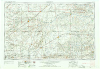 Perryton 1954 topographic map preview
