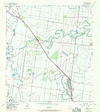 Olmito 1956 topographic map preview