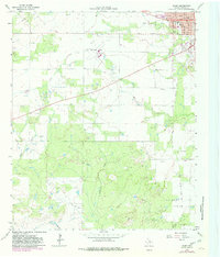 Olney 1964 topographic map thumbnail