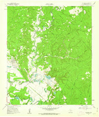 Onalaska 1961 topographic map thumbnail