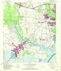 Orangefield 1957 topographic map preview