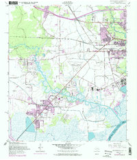 Orangefield 1957 topographic map preview