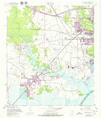 Orangefield 1957 topographic map preview