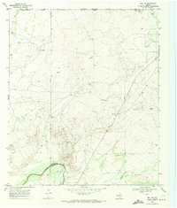 Orla NE 1968 topographic map thumbnail