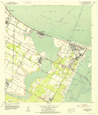 Oso Creek NE 1951 topographic map thumbnail